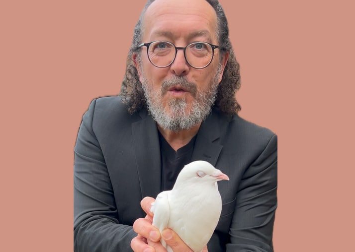 JIMMY SCHLAGER: "Der Mann mit der Taube" - Ausverkauft